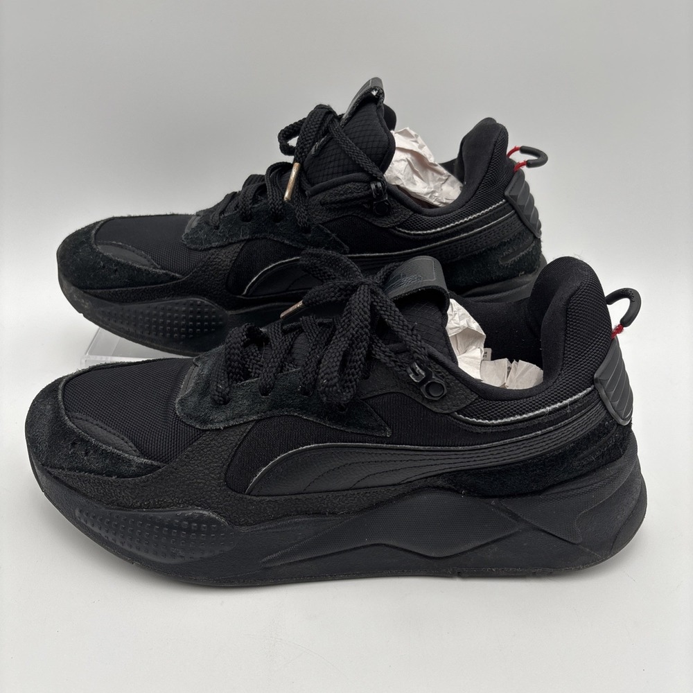 Puma Cordae X HiLevel RsX Lace Up Mens Size 13 Black Sneakers Casual 389819-01